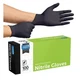 Black Nitrile Disposable Gloves | 4.5 Nitrile Disposable Safety Medical Cooki...