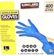 Kirkland Signature Nitrile Exam Gloves Large 2x200 Count Box Total 400 EXP 03/28