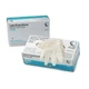 Quala Latex Exam Gloves: X-SMALL 100/Bx. Powder-Free, Textured, Beaded Cuff