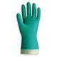 Showa Chemical Resistant Gloves, Nitrile, Gauntlet, Green, S, 1 PR 730-07-V