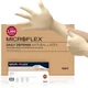 Microflex 10-754 Daily Defense Disposable Latex Gloves for Cleaning,  Natural