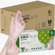 Disposable Vinyl Gloves Food Safe Latex-Free Powder-Free Clear Plastic-1000psc