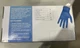 PROTECTOUCH DISPOSABLE ONE USE NITRILE SYNTHETIC GLOVE EXTRA SMALL 100PCS - BLUE