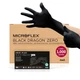 Ansell MICROFLEX BD-100N Black Dragon Zero 5mil Disposable Nitrile Gloves w/Text