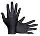 Raven 66518 Safety Powder Free Examination Black Nitrile Gloves 7 Mil Large