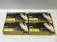 Lot Of (4) GloveWorks By Ammex Industrial Clear Vinyl Gloves Small 100 Count
