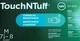 TouchNTuff Powder Free Chemical Resistant Nitrile Gloves MEDIUM by Medicos Club
