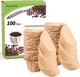 Unbleached K Cup Disposable Paper Filters with Lid for Keurig Reusable K Cup Fi