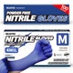 Beastek Nitrile Exam Gloves, 4.0 Mil 100 Pcs Medium, Medium (Blue Violet) 