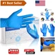 100-Pack XL Nitrile Disposable Gloves - Powder-Free & Latex-Free Hygiene Gloves
