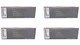 Surgical Glove Protexis Latex Ortho Size 8, Case of 160- 2D72LT80