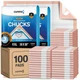 Curera Chucks&reg; Premium Disposable Underpads 30&rdquo;x36&rdquo; [100-Count] Ultra Absorbent