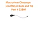 Welch Allyn 23804 Insufflation Bulb and Tip for MacroView Otoscopes Only
