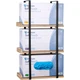 Glove Holder Dispenser for Wall Mount Wooden Metal Disposable Latex Glove Box...