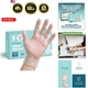 Disposable Vinyl Gloves &ndash; Clear, Latex-Free, Powder-Free, BPA-Free &ndash; Safe for...