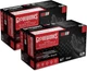 Black Nitrile Gloves 6 Mil, Disposable, Raised Diamond Texture, Latex Free, Food
