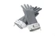 Full Circle Splash Patrol Natural Latex Cleaning Gloves Medium (1 Pair), Grey 