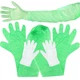 100 Pcs Field Dressing Gloves Deer Hunting Extra Long Disposable Glov...