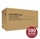 Microflex SG375M SafeGrip Med Disposable Latex Blue Gloves 10 Box Case 500 Count
