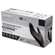 Ammex Professional Powder Free Nitrile Exam Gloves, Latex Free, M, Black, 100 CT