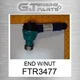 FTR3477 END W/NUT fits CASE NEW HOLLAND (Surplus Open Box)