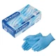 DuraSkin T2010W Nitrile Disposable Gloves, 3.5 Mil - Blue, Small | -, Micro-T...