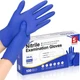 Schneider Nitrile Exam Gloves, Dark Blue, Large, 03 Blue (Large 100ct) 
