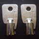 HMC2251 to HMC2500 2-NEW KEYS FOR Protex Gun Wall Safe Homak. Replacement KEY