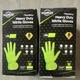 TitanFlex ThorGrip Heavy Duty Nitrile Gloves Powder-Free Medium Green 100ct