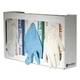 San Jamar G0804 Steel White Enamel Disposable Glove Dispenser - White New