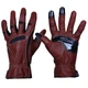 Bionic Gloves Men's Medium Brown Leather Work Gloves with Anatomical Relief P...