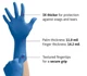 Ansell Microflex 4 Boxes Of SafeGrip Extra Thick Disposable Latex Gloves SMALL