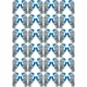 ATLAS Fit 300 Showa Latex Palm-Dipped Blue Medium Rubber Work Gloves, 144-Pairs
