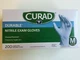 CURAD Durable NITRILE Exam Gloves  MEDIUM Size.  200 Gloves