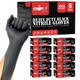 Heavy Duty 6 Mil Black Nitrile Gloves - Disposable, Latex & Powder Free | Mec...