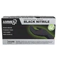 AMMEX Black Nitrile PF Exam XL Gloves AMX-ABNPF48100