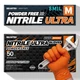 Beastek Nitrile Disposable Gloves, 8 Mil Powder Free Medium, Medium (Orange) 