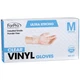 Forpro Disposable Vinyl Gloves, Clear, Industrial Grade, Powder-Free, Latex-Free