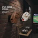 Metal Baseball Glove Wall Mount Holder 2 Pack Invisible Floating Keeps Shape No