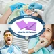 Dental Bibs 7.2g 3Ply Waterproof Disposable Paper Bib for Patients 13" x 18"