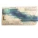 Powder Free Disposable Gloves Large -100 Pack -Clear Vinyl Medical Exam Gloves