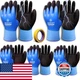 Sarmourx Electrician Insulated Gloves 1000V High Voltage Waterproof For Palm