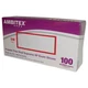 Ambitex Vinyl Exam Gloves - Cream Color - Small Size - 100 Gloves / Pack