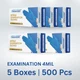 PARAMOUNT&reg;Exam Nitrile Disposable Gloves Indigo Blue Powder-Free 4mil 500PCS