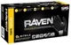 SAS Safety 66518 Raven PowderFree Disposable Black Nitrile 6 Mil Gloves, Larg...