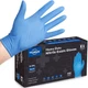 TitanFlex Nitrile Exam Gloves, Blue, Large (Pack of 100), Blue(large 100)