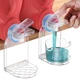 KERZEAT Clear Laundry Detergent Dispenser Cup Holder & 2 Pack, 