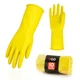 Vgo... 10-Pairs Reusable Household Gloves, Rubber Dishwashing gloves, Extra T...