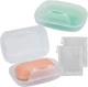 Soap Box Holder, 2-Pack Dish Savers Case Container for Translucent 