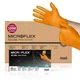 Microflex 93-256XL CASE Mega Texture XLarge Orange Nitrile Gloves 1,000